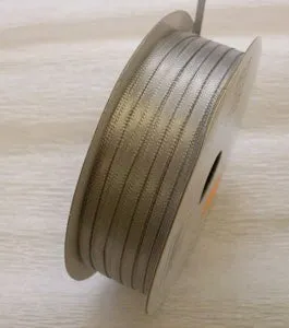Double Sided Satin Ribbon - Silver