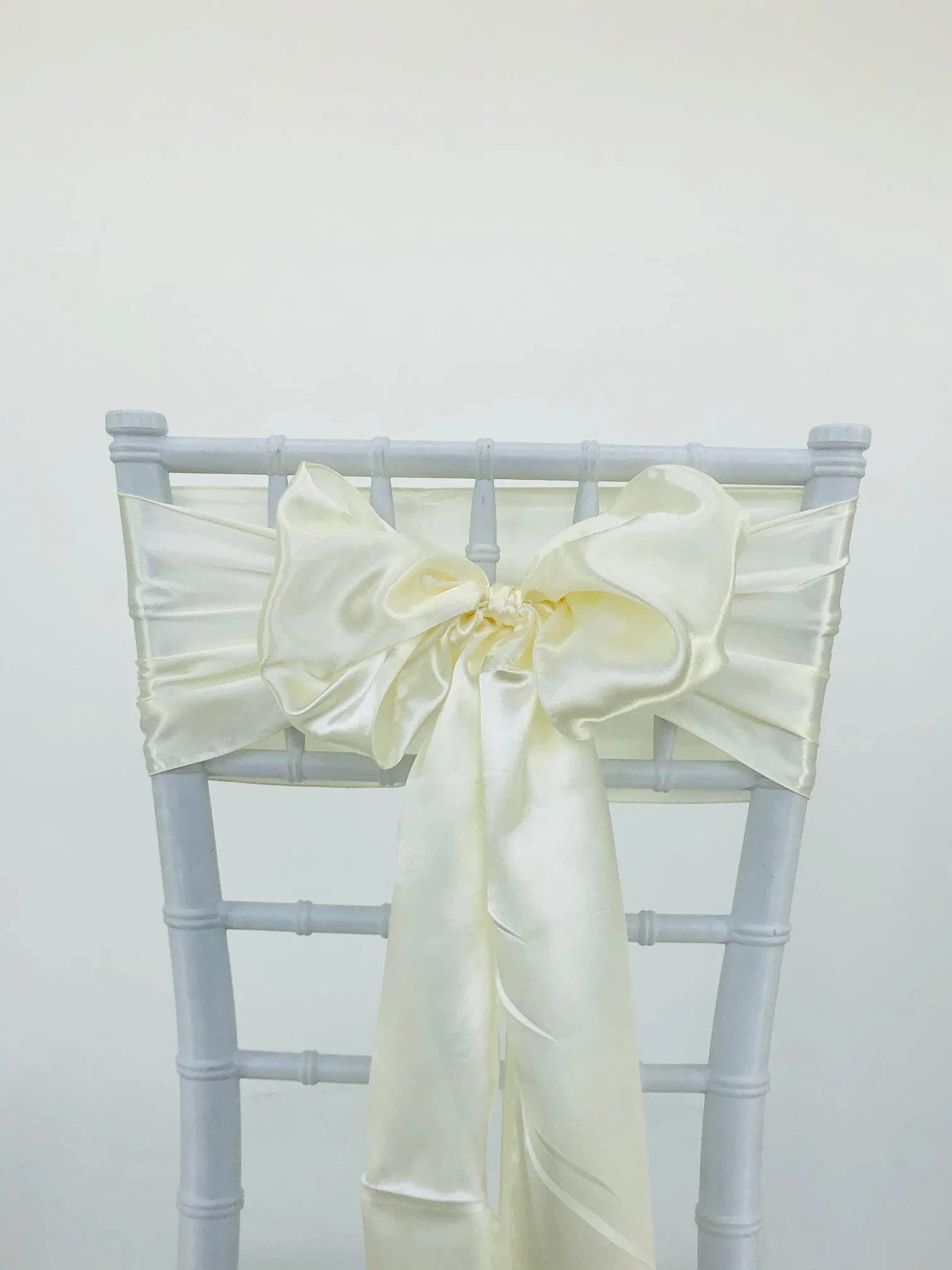 Ivory Satin Sashes