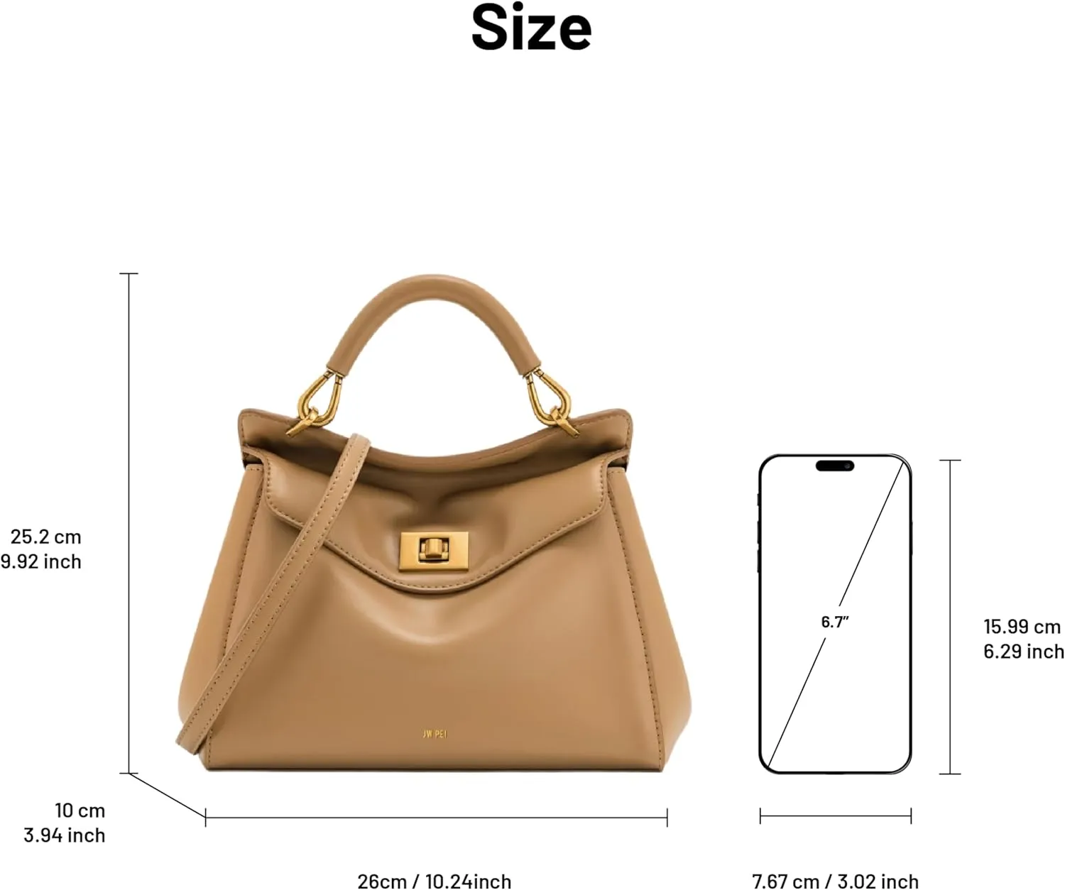 JW PEI Women's Lucia Classic Top Handbag