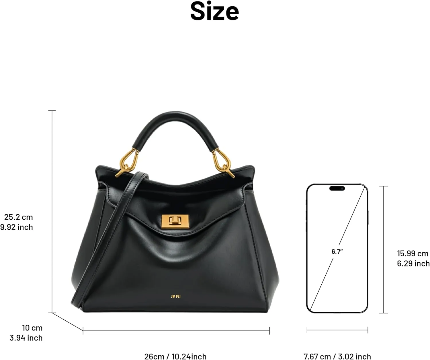 JW PEI Women's Lucia Classic Top Handbag