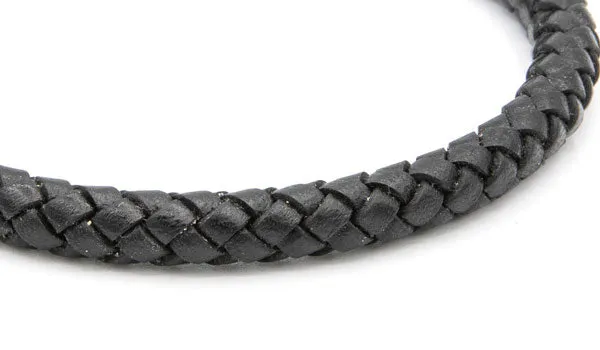 Leather Pipe Bracelet