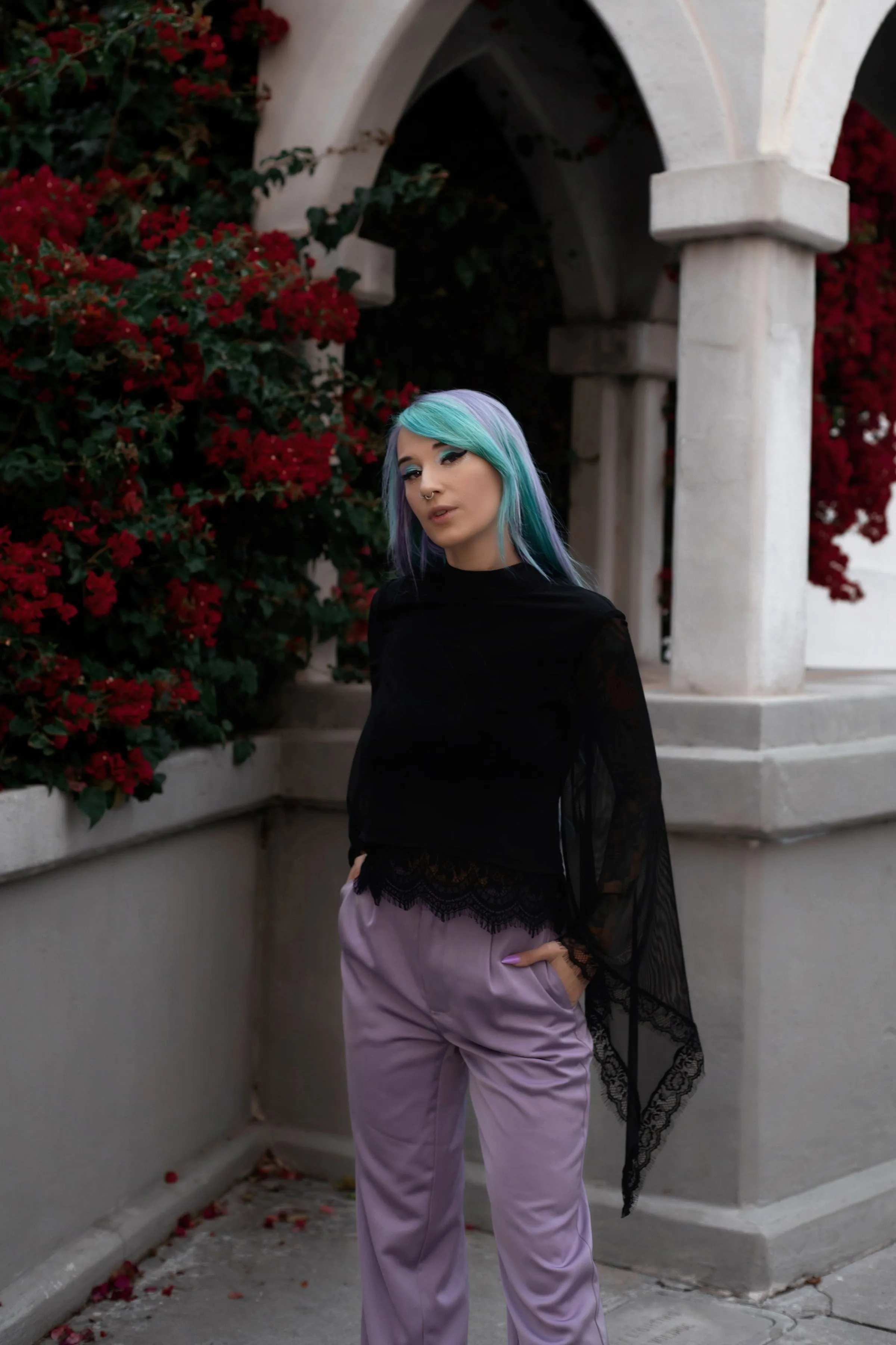 Nightshade Lace Pants