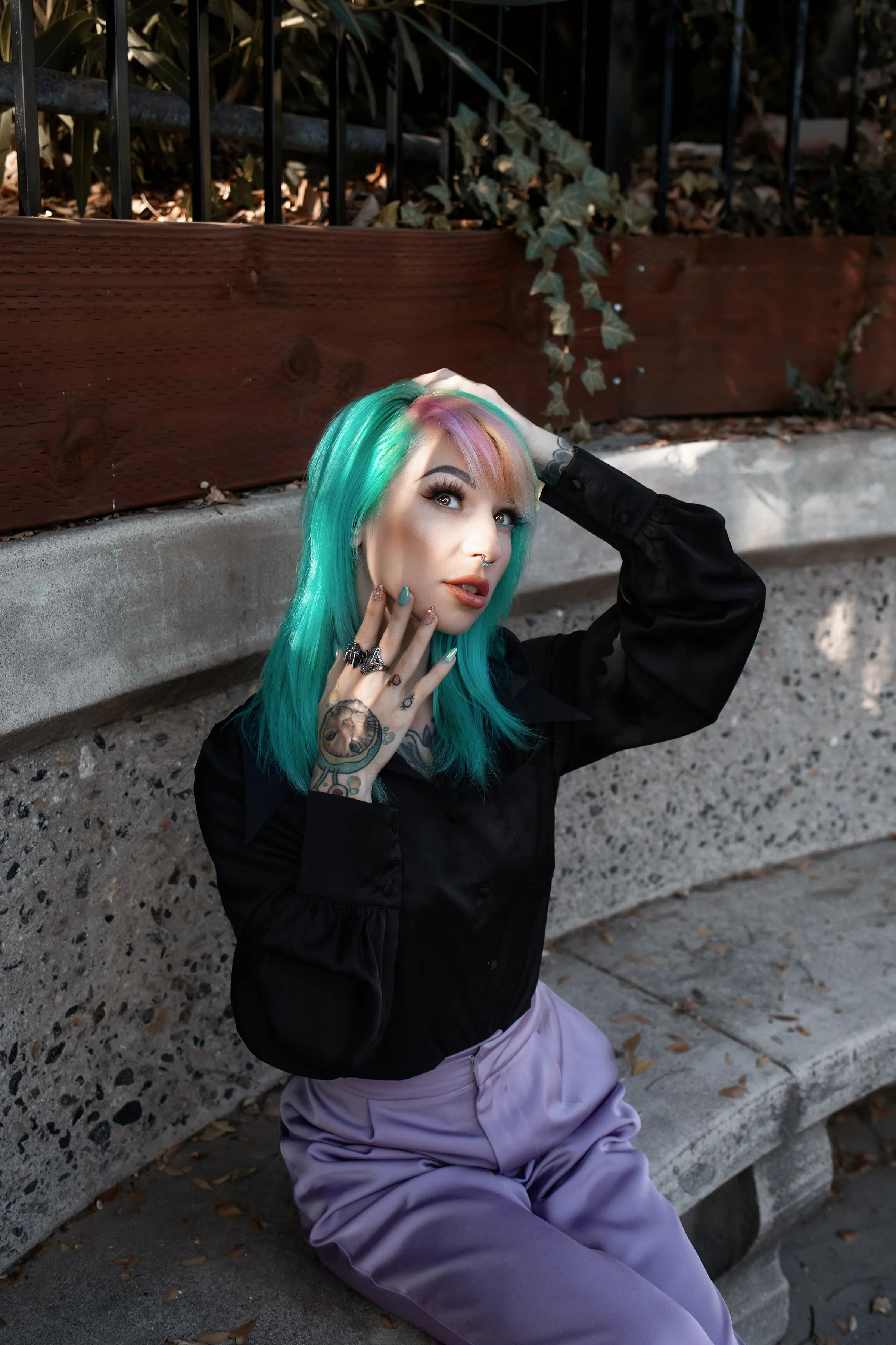 Nightshade Lace Pants