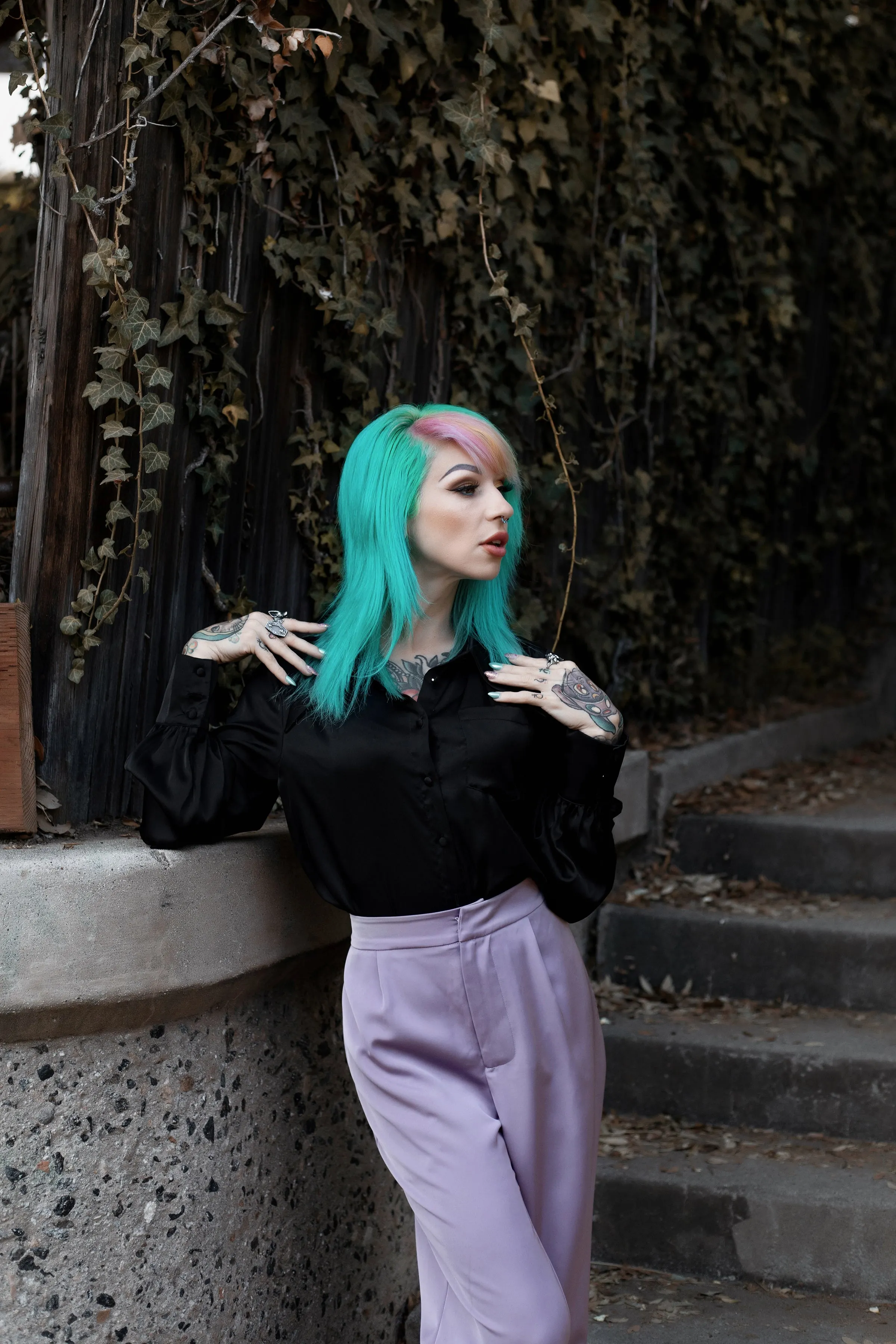 Nightshade Lace Pants