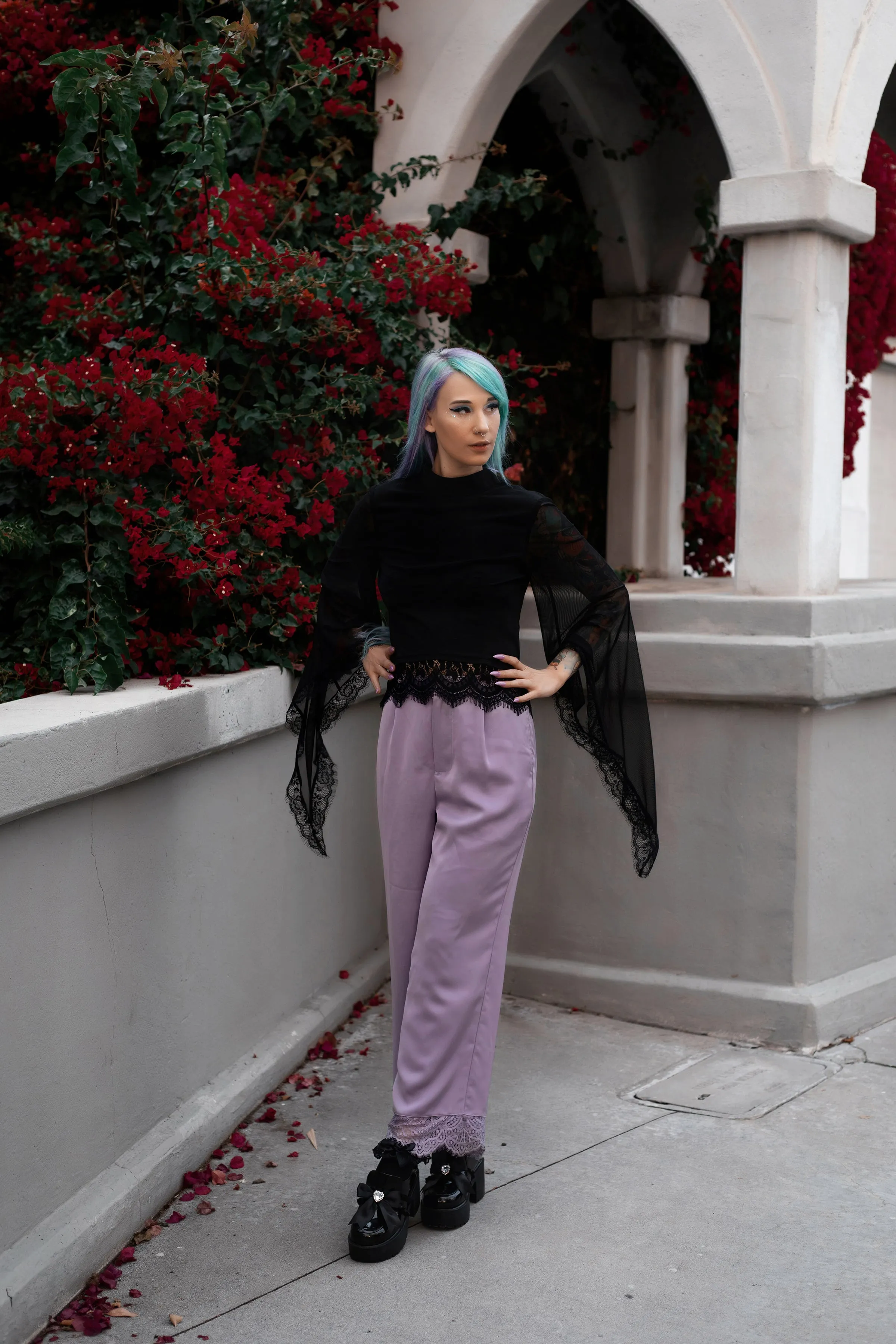 Nightshade Lace Pants