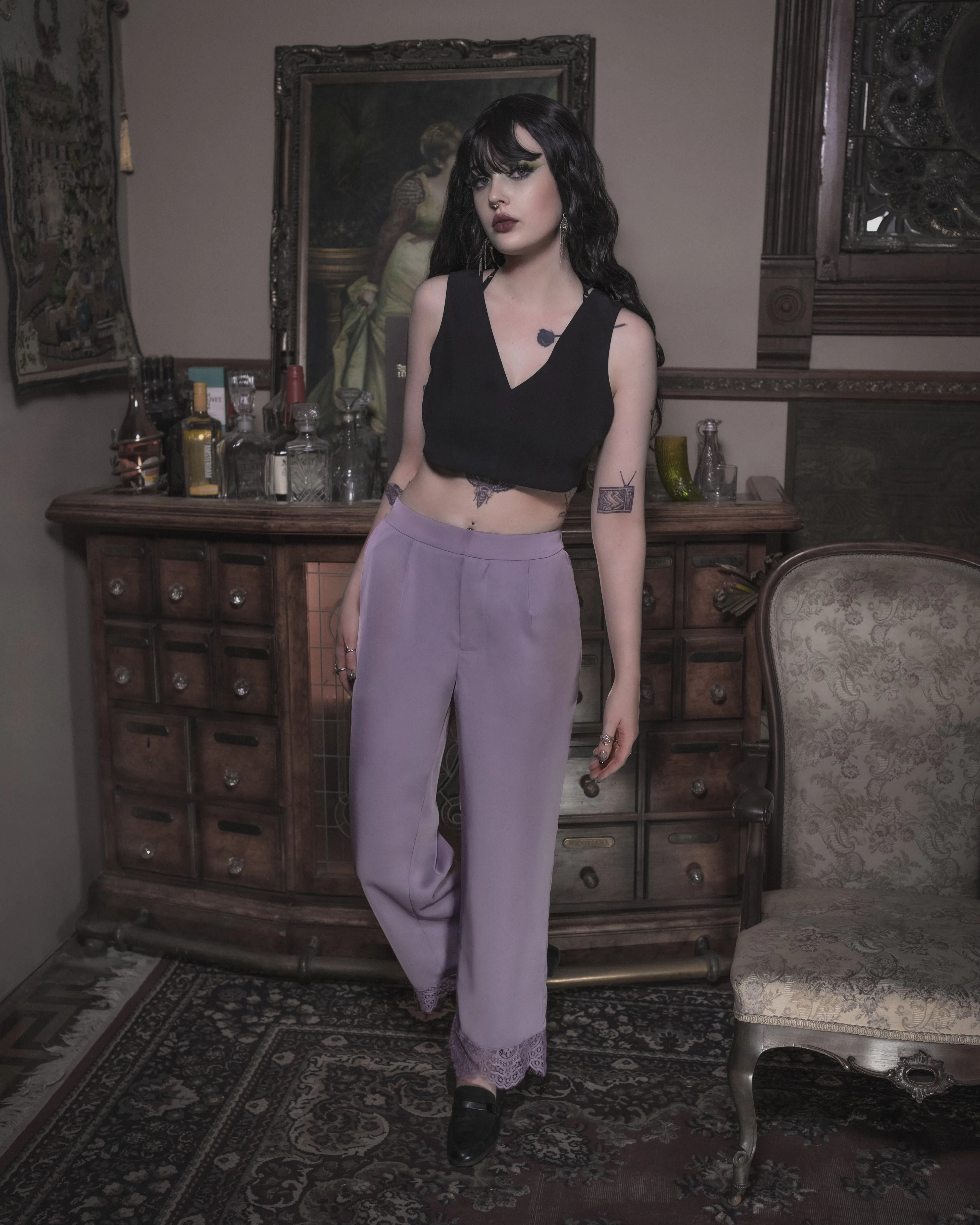 Nightshade Lace Pants