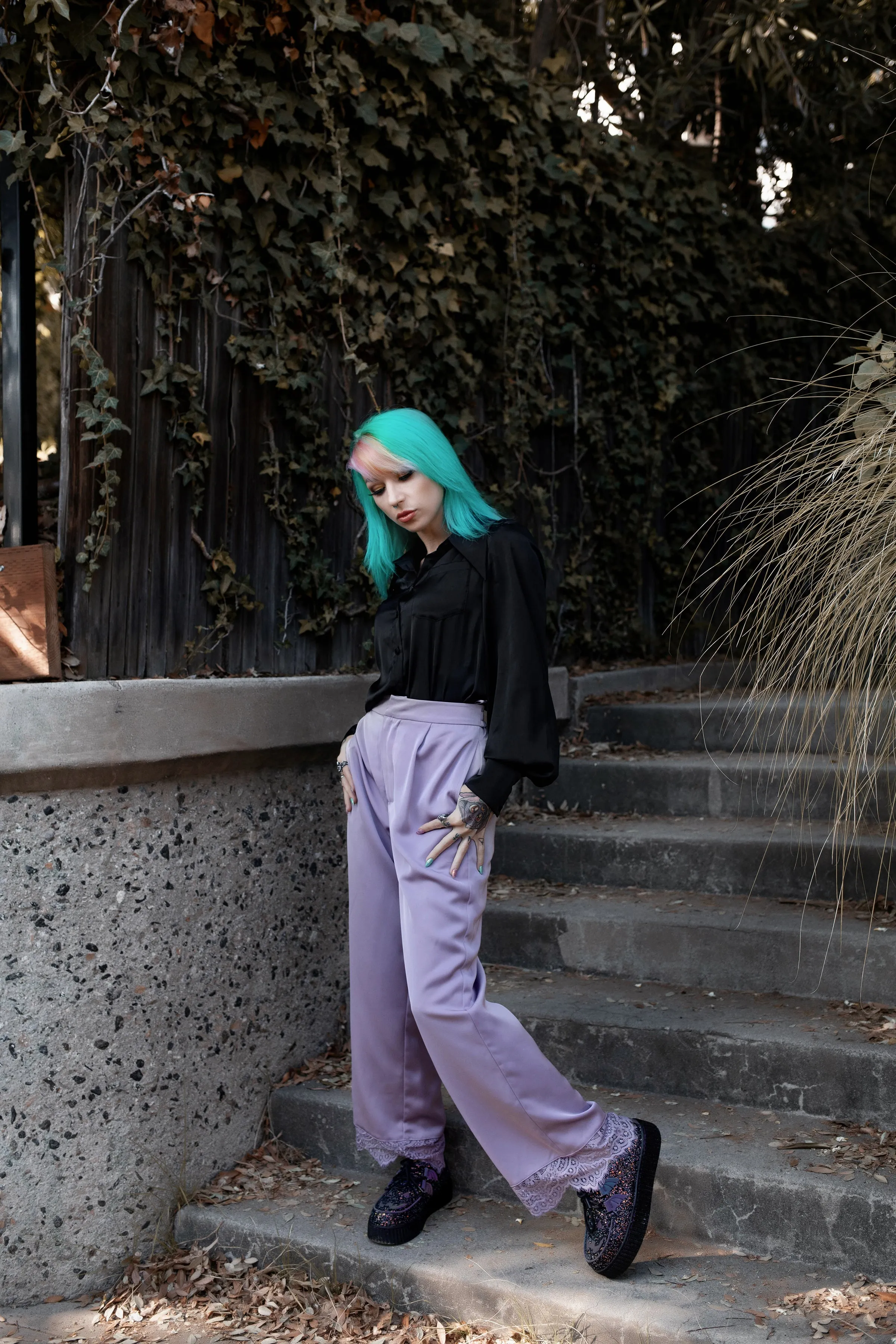 Nightshade Lace Pants