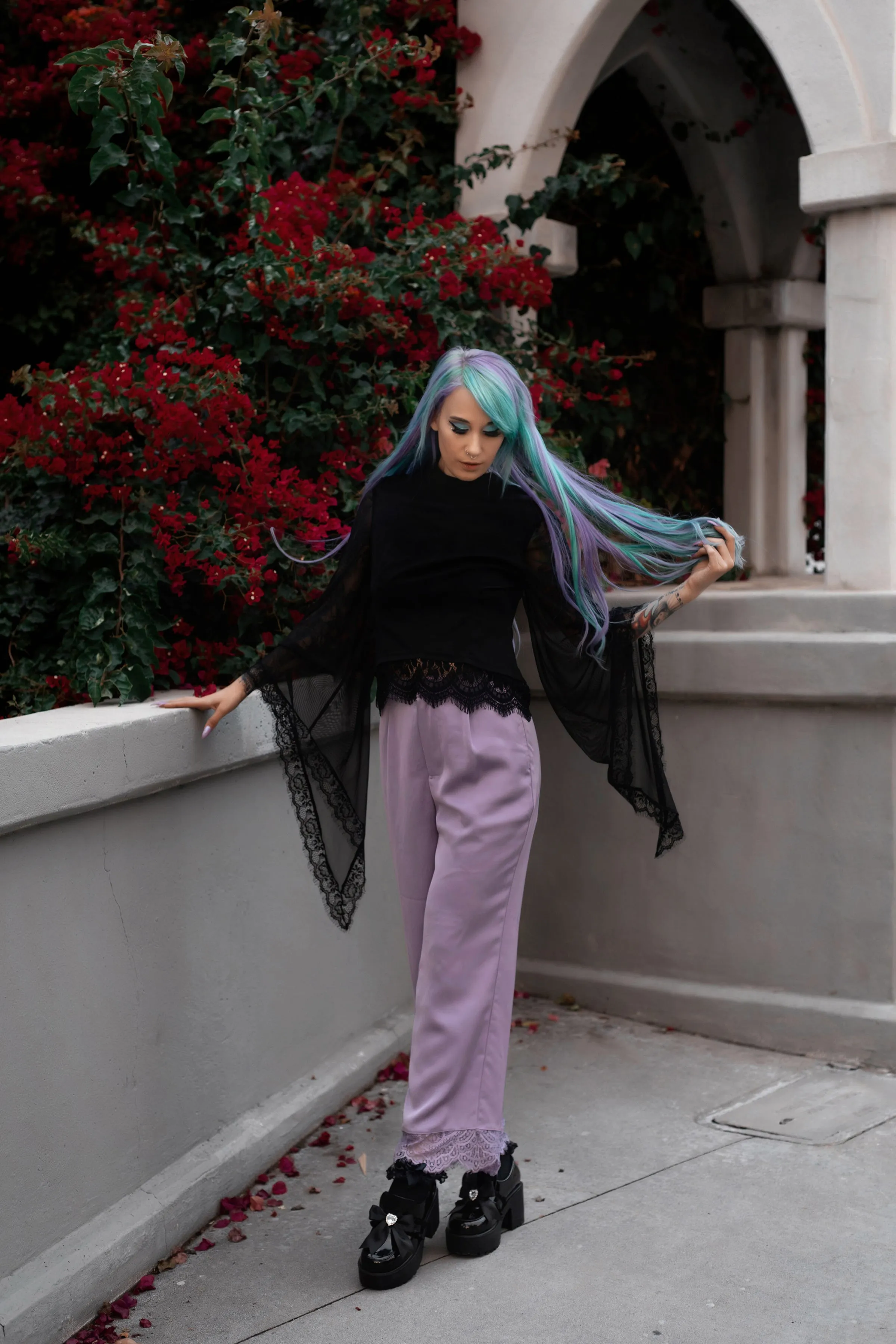 Nightshade Lace Pants