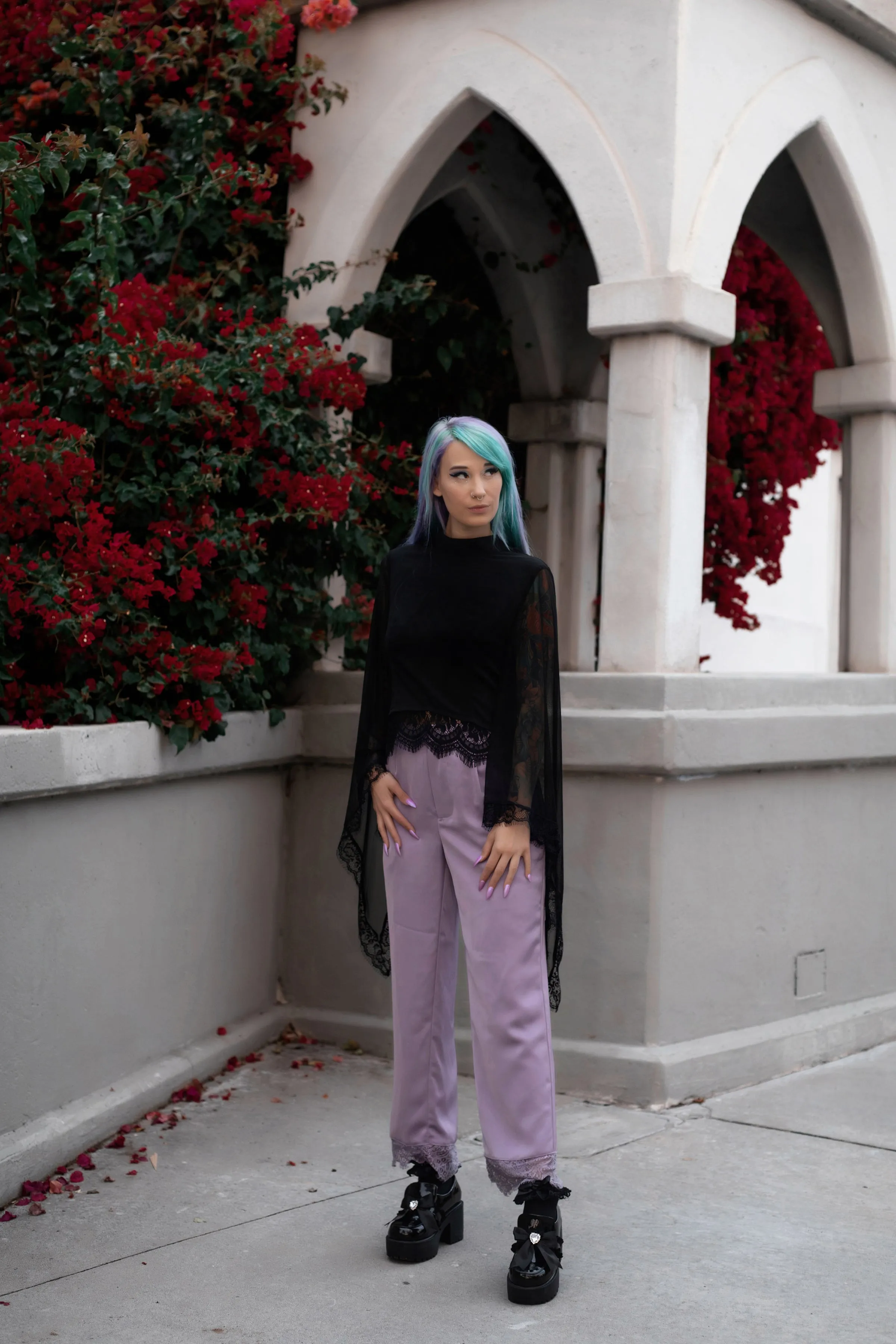 Nightshade Lace Pants