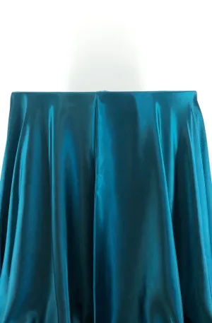 Peacock Satin Tablecloth
