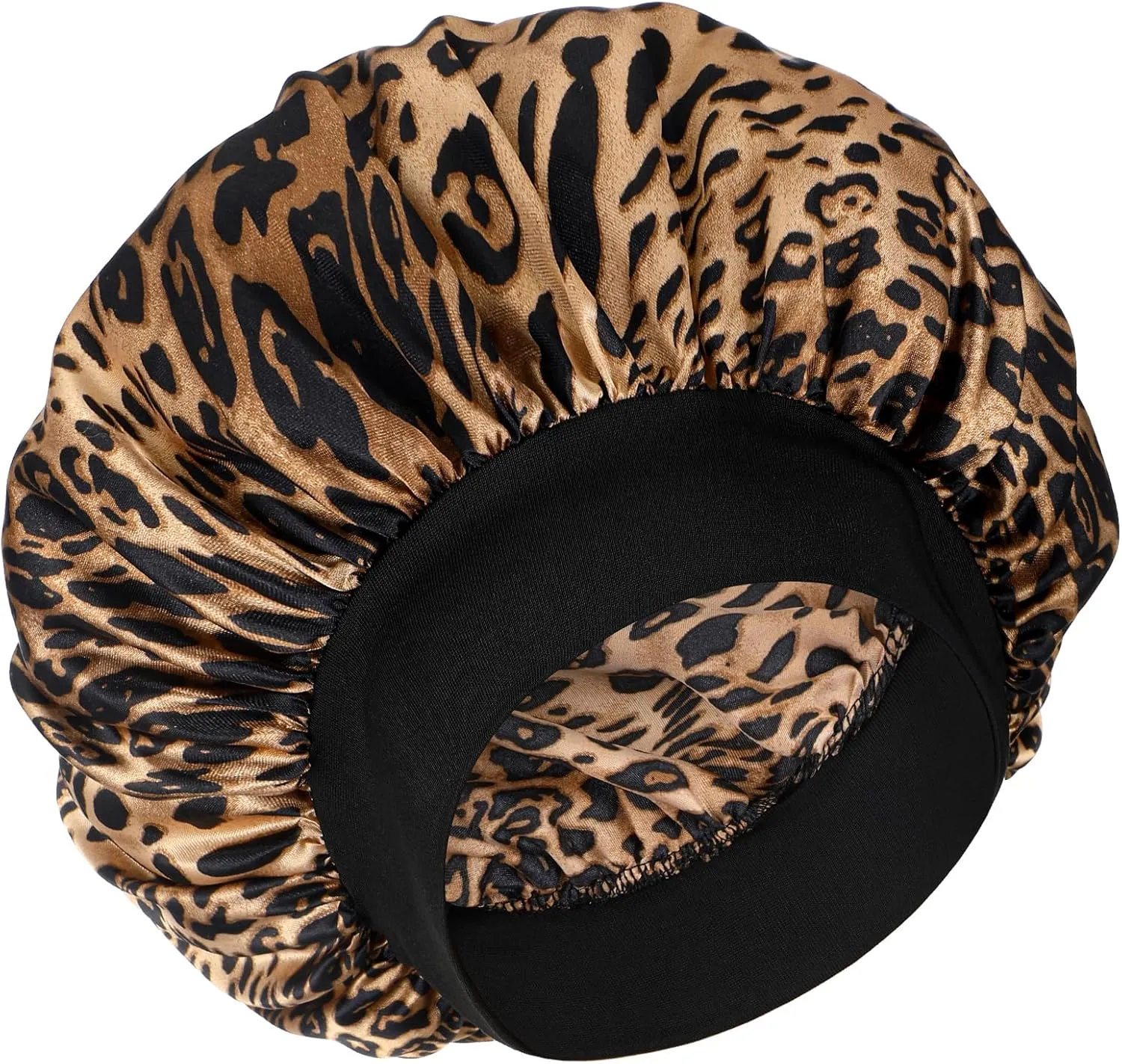 Silk Bonnet for Men, Satin Bonnet Elastic Band Silk Sleep Cap Soft Adjustable Hair Cap Hair Wrap for Women Sleeping