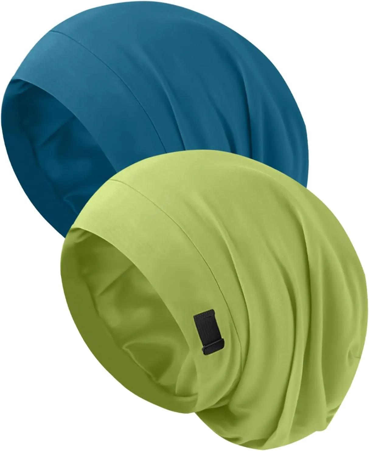 Silk Bonnet for Sleeping Women, Adjustable Silky Satin Lined Sleep Cap, Silk Hair Wrap Slouch Beanie Hat
